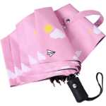 학생 우산 남녀 접이식 자동 우산의 그림