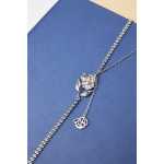 새 꽃 목걸이 액세서리의 그림