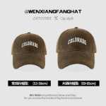 야구 모자 여성 작은 자외선 차단 캡 선 모자의 그림