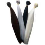 bjd 인형 가발 엑스트라 소프트 실크 헤어 행 수제 가발 액세서리 모조 우유 실크 부드러운 실크 고온 실크 생산 헤어의 그림