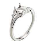 스털링 실버 링의 그림