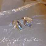 실버 진주 귀걸이의 그림