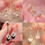 스즈 란 꽃  귀걸이의 그림