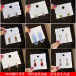 실버 바늘 귀걸이의 그림