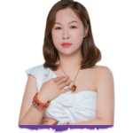 벚꽃 마노 크리스탈 팔찌의 그림