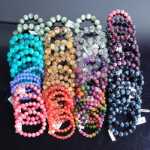 천연 크리스탈 여성용 주얼리의 그림