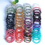 천연 크리스탈 여성용 주얼리의 그림