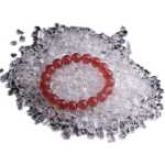 천연 크리스탈 여성용 주얼리의 그림