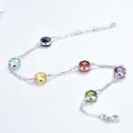 합성 보석 팔찌의 그림