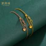 18K 골드 팔찌의 그림