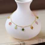 천연 토르말린 발찌의 그림