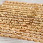 빈티지 금도금 골드 시계 팔찌의 그림