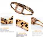 빈티지 꽃 패션 시계 장식 시계 골드 팔찌 시계 실버 팔찌 시계 다이아몬드 시계 팔찌 여성용 시계의 그림