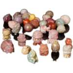 천연 알라산 마노 컬러 옥의 그림