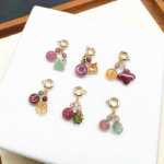 천연 토르말린 펜던트의 그림