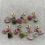 천연 토르말린 펜던트의 그림