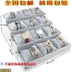 고급 시계 체인 팔찌 디스플레이 트레이 보관함 베개 시계 스탠드 주얼리 박스 옥 귀걸이 펜던트 주얼리 벨벳의 그림