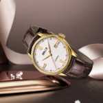 스위스 발코 오리지널 수입 리얼 다이아몬드 오토매틱 기계식 무브먼트 남성용 시계 가죽 스트랩 플래그십 샵 시계 AM3456의 그림