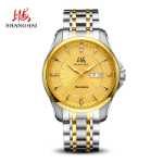 상하이 시계 남성용 자동 기계식 시계 다이아몬드 패션 바닥 방수 남성 손목 시계를 통해 새로운 국내 비즈니스의 그림