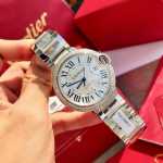 스위스 정품 블루 핀 풍선 시계 숙녀 기계식 자동 여성 시계 카드 간단한 기질 방수 강철 남성 시계의 그림