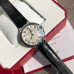 스위스 정품 블루 핀 풍선 시계 숙녀 기계식 자동 여성 시계 카드 간단한 기질 방수 강철 남성 시계의 그림