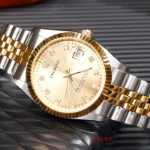 정품 크라운 시계 남성 시계 여성 시계 커플 시계 주 달력 이름 시계 모델 시계 복고풍 방수 시계 야광 시계의 그림