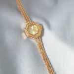 국가 오래된 브랜드 틈새 가벼운 고급 일본 무브먼트 팔각형 작은 미니 복고풍 방수 쿼츠 팔찌 시계 고대 패션의 그림