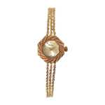 국가 오래된 브랜드 틈새 가벼운 고급 일본 무브먼트 팔각형 작은 미니 복고풍 방수 쿼츠 팔찌 시계 고대 패션의 그림