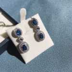 탄자나이트 블루 세트의 그림