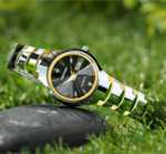 스위스 숙녀 시계 여성 자동 기계식 시계 여성 시계 방수 발광 패션 라이트 럭셔리 더블 캘린더 유명 브랜드 수입의 그림