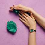 자립] 롤라 로즈 / 롤라 로즈 스몰 그린 시계 선물 세트 선물용 오리지널 스틸 스트랩 교체 여성용 시계의 그림