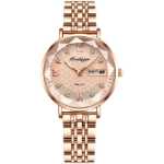 스위스 정품 방수 여성용 시계 자동 기계식 시계 한국어 버전의 학생용 시계 여성용 초박형 석영 손목 시계의 그림