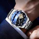 남성용 시계 자동 기계식 시계 프랭크 요트와 여성 다이아몬드 뮬러 별이 가득한 토노 리차드의 그림