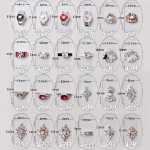 네일 쥬얼리 라이트 테라피 액세서리 보석 시계 모델링 DIY 합금 네일 장식 라인석 Q73-96의 그림