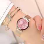 스위스 수입 자동 기계식 시계 여성 가벼운 고급 방수 이중 달력 발광 강철 학생 간단한 시계 여성의 그림