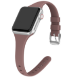 iwatch6 스트랩 애플워치7 s8 세대 애플워치 손목 밴드 5/4321/se 메탈 버클 파인 실리콘 38/4240/44/41/45 울트라 49mm용 IWUJIAO의 그림
