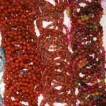 멀티 토르말린 문스톤  팔찌 악세사리의 그림