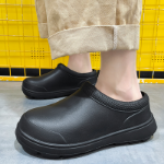 남성 요리사 신발의 그림