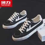 캔버스 남성 신발의 그림