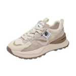 여성 화이트 메쉬  검프 신발의 그림