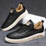 캐주얼 가죽 신발의 그림