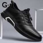 한국 남성 정장 고급 신발의 그림