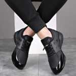 정품 가죽 남성 신발 / 영국 비즈니스 정장 패션의 그림