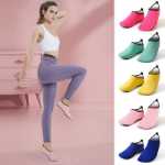 요가 신발의 그림