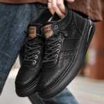 남성 캐주얼 가죽 신발의 그림