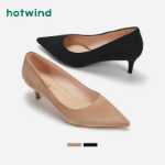 뜨거운 바람 가을 새로운 숙녀 패션 뾰족한 하이힐 얕은 입 간단한 기질 캐주얼 경력 공식적인 단화 여성의 그림