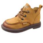 여성 캐주얼 가죽 신발의 그림