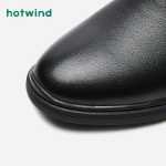 남성 가죽 패션 부츠의 그림