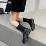 가죽 첼시 부츠의 그림