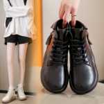 하이 탑 여성 신발의 그림